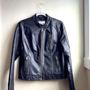 Levis brown leather jacket